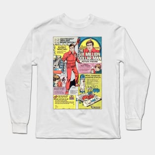 Vintage Six Million Dollar Man Long Sleeve T-Shirt